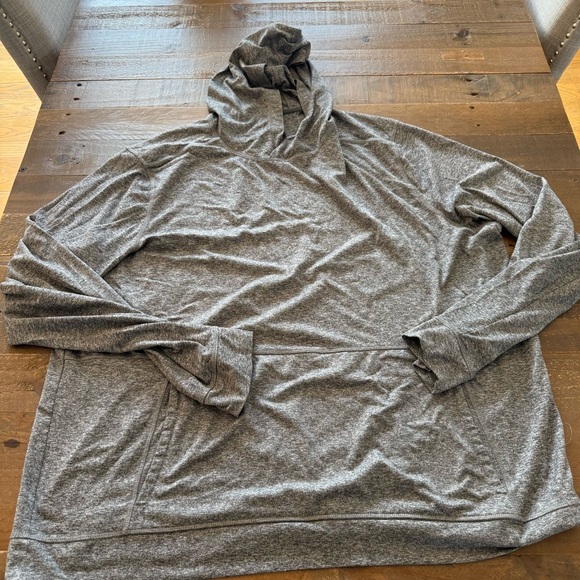 DSG Heather Gray Lightweight Hoodie - Picture 1 of 4